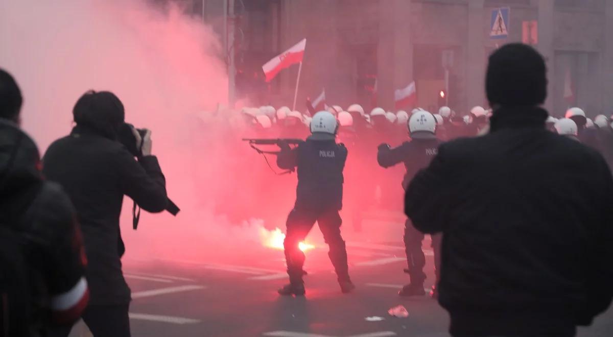 Zamieszki na Marszu Niepodległości. Szef KPRM: nie może być zgody na łamanie prawa