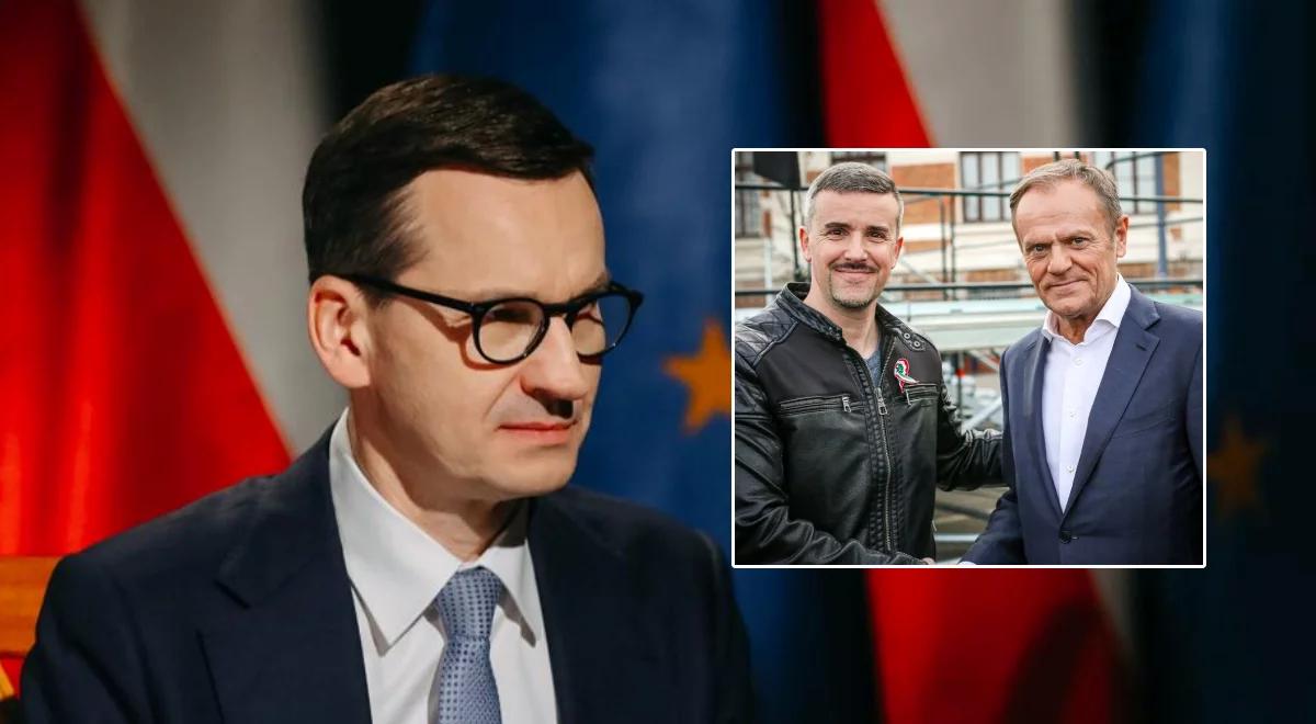 Spotkanie Tuska z prorosyjskimi politykami. Morawiecki: to chyba jakaś gwałtowna zaćma