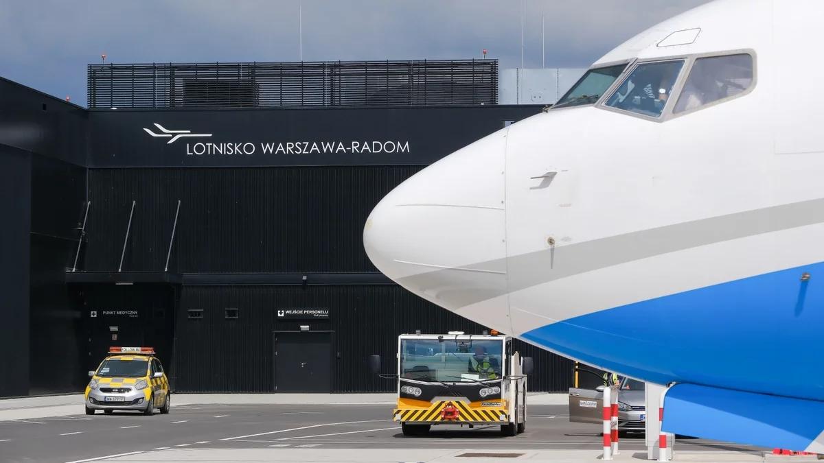 Prognozy dla lotniska w Radomiu. Horała: nawet 150 tys. pasażerów do końca roku