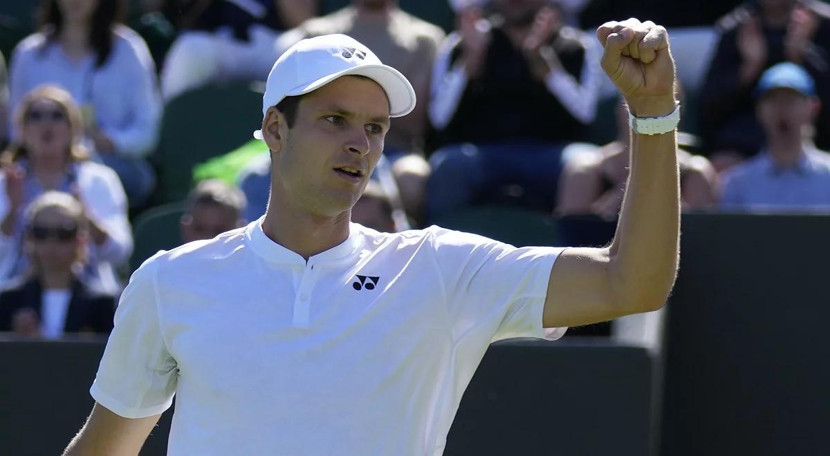 Wimbledon. Hubert Hurkacz odwrócił losy meczu. "Cały czas toczy się walka"