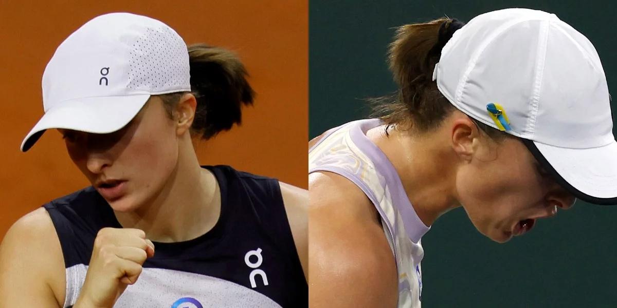 WTA Stuttgart: flaga Ukrainy zniknęła z czapeczki Polki. Iga Świątek podała powód 