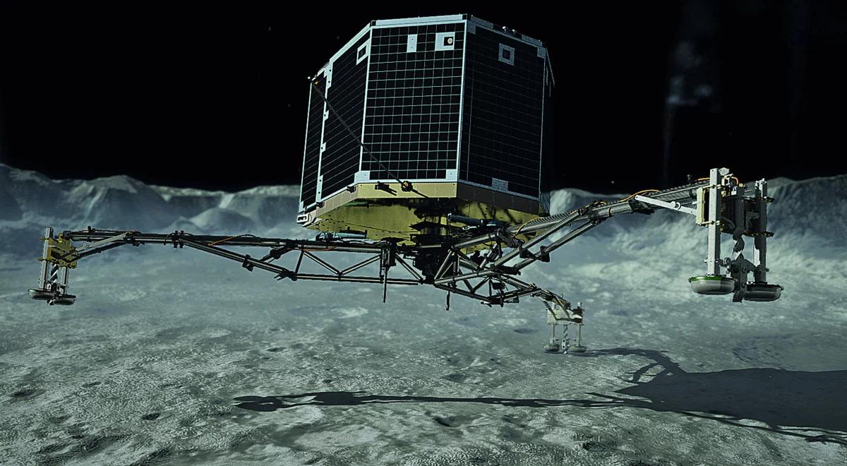Lądownik Philae nawiązał kontakt z Ziemią