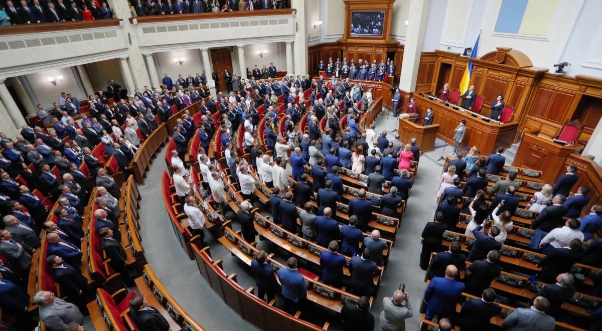 Ukraina: parlament odmówił rozpatrzenia prezydenckiego projektu zmian w ordynacji wyborczej