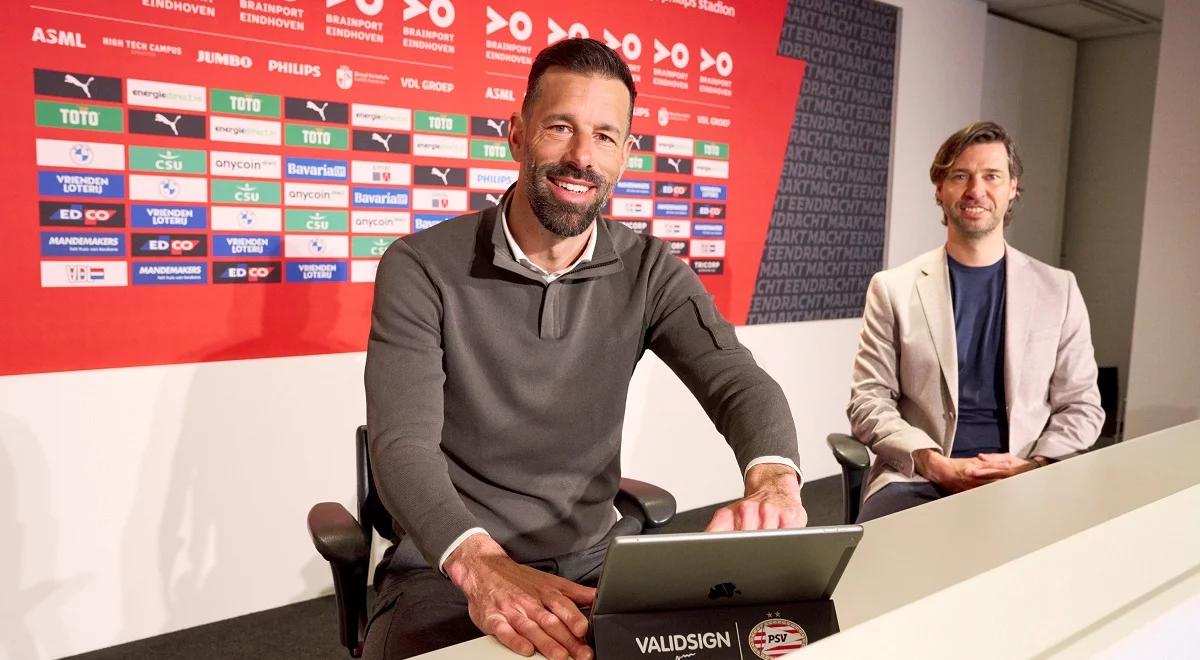 Liga holenderska: Ruud van Nistelrooy trenerem PSV Eindhoven. Duże wyzwanie dla legendarnego napastnika