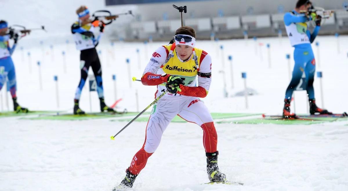 MŚJ w biathlonie: Jan Guńka srebrnym medalistą w sprincie! Wielki sukces Polaka w Szczuczyńsku 