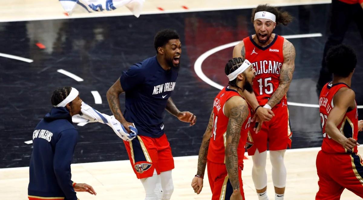 NBA: Atlanta Hawks i New Orleans Pelicans zagrają w fazie play-off