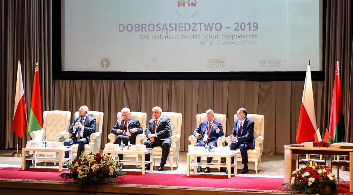 W Mińsku o polsko-białoruskich relacjach handlowych. Rozpoczęło się Forum "Dobrosąsiedztwo"
