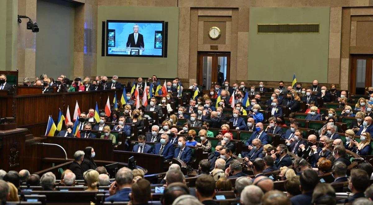 Szef NATO podczas Zgromadzenia Narodowego: ta wojna ma wpływ na bezpieczeństwo i światowy ład