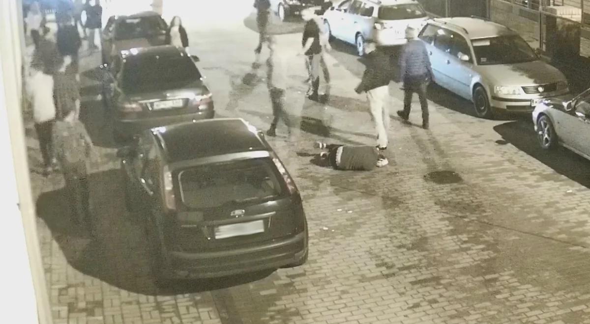 Brutalne pobicie w Płońsku. Poszkodowany nie zgłosił się na policję