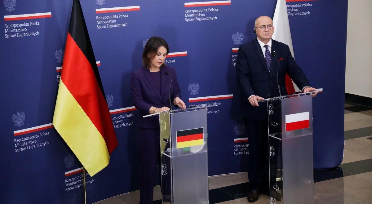 "Widać pewną chęć współpracy". Prof. Madajczyk o wizycie szefowej MSZ Niemiec w Polsce