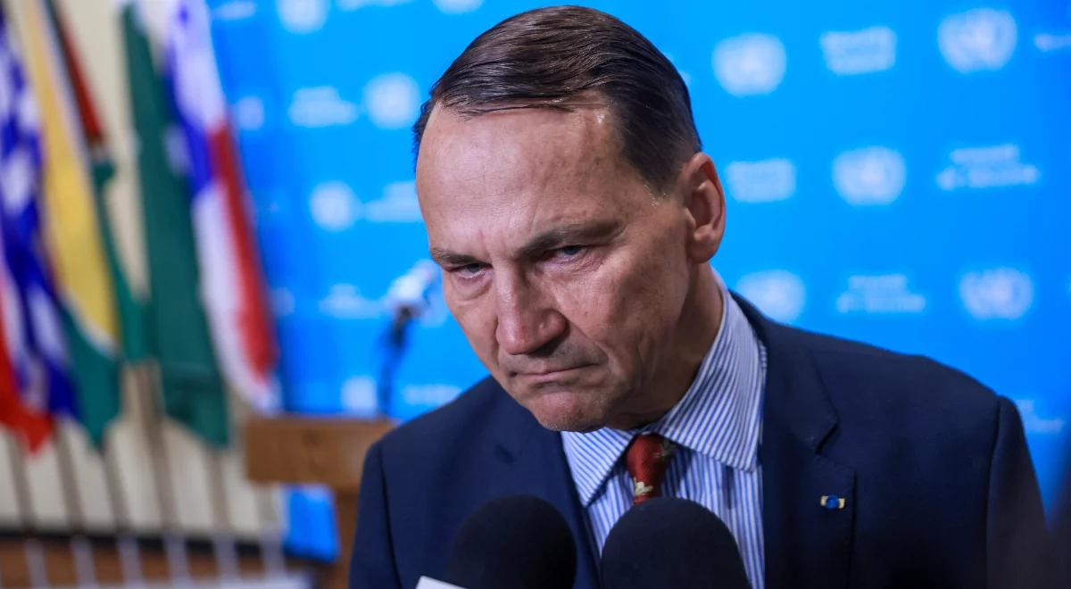 Sikorski mówi o zmuszeniu Rosji do pokoju. Wskazuje na Chiny