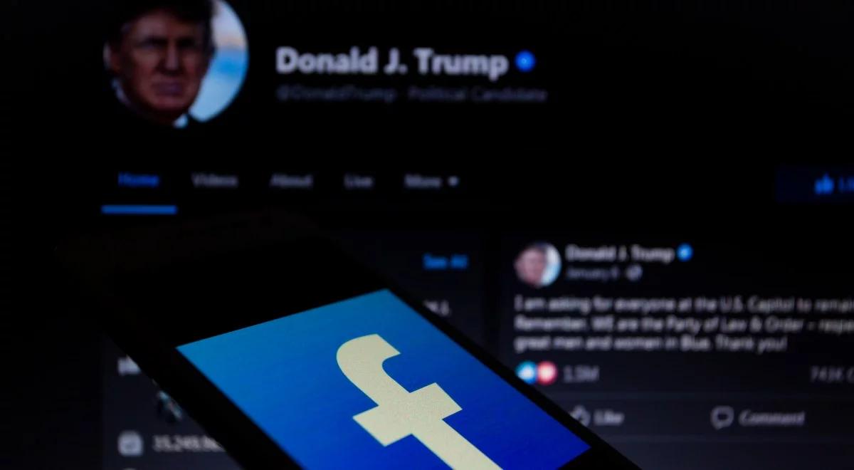 Facebook zawiesił konta Donalda Trumpa na dwa lata. Ostra odpowiedź byłego prezydenta USA