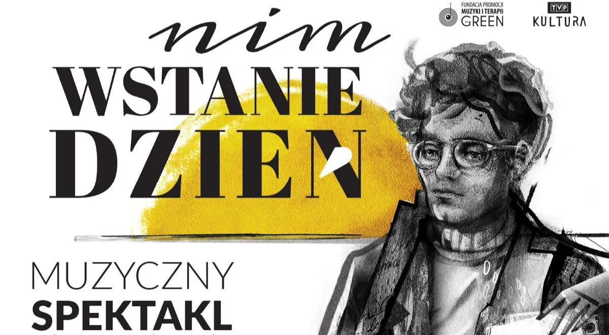 Spektakl "Nim wstanie dzień". Opowieść o życiu i twórczości Krzysztofa Komedy