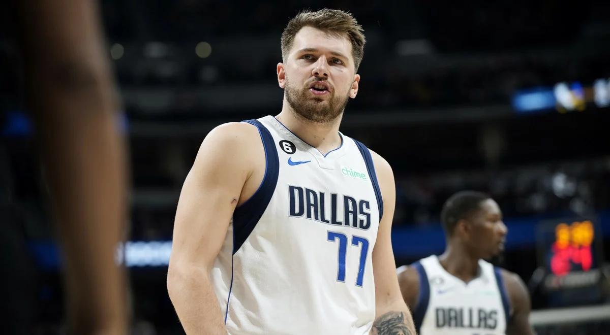 NBA: triple-double Luki Doncicia. Słoweniec poprowadził Mavericks do zwycięstwa