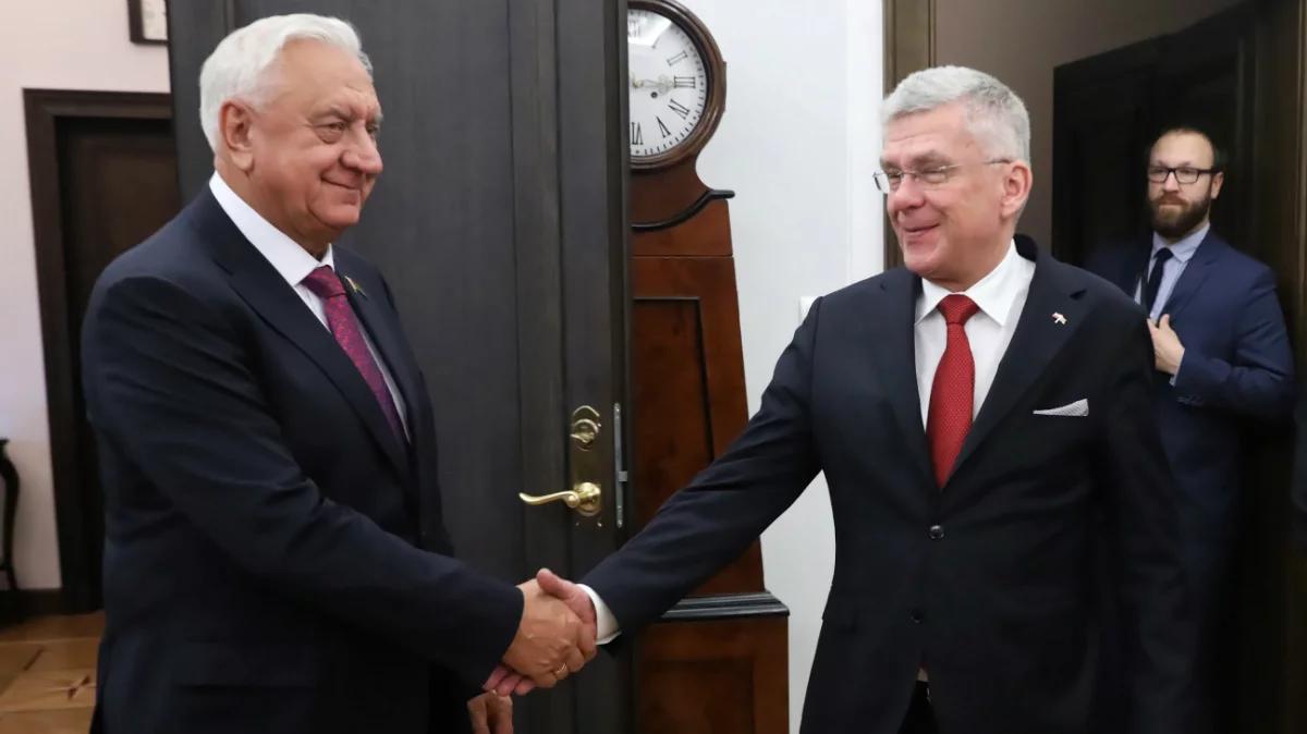 Marszałek Senatu: chcemy dobrych relacji z Białorusią i rozwiązania wszystkich naszych problemów 