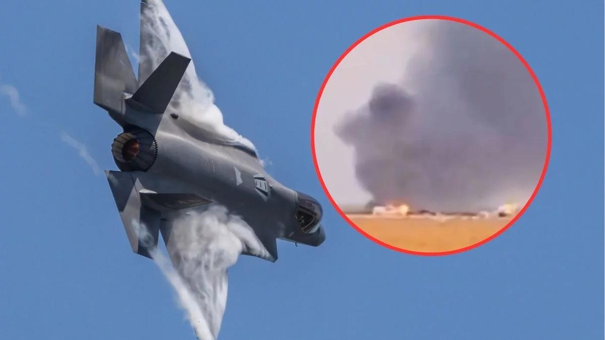 USA. Myśliwiec F-35 rozbił się w Kalifornii