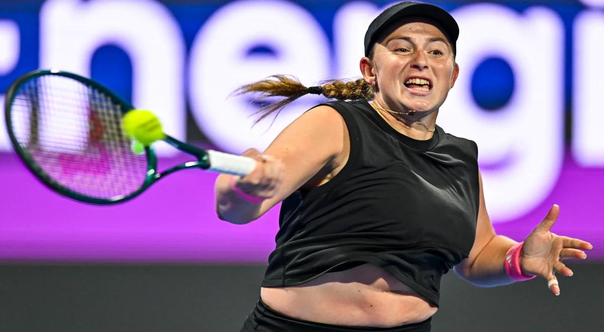 Klęska finalistek. Ostapenko i Anisimova błyskawicznie pokonane w Dubaju 