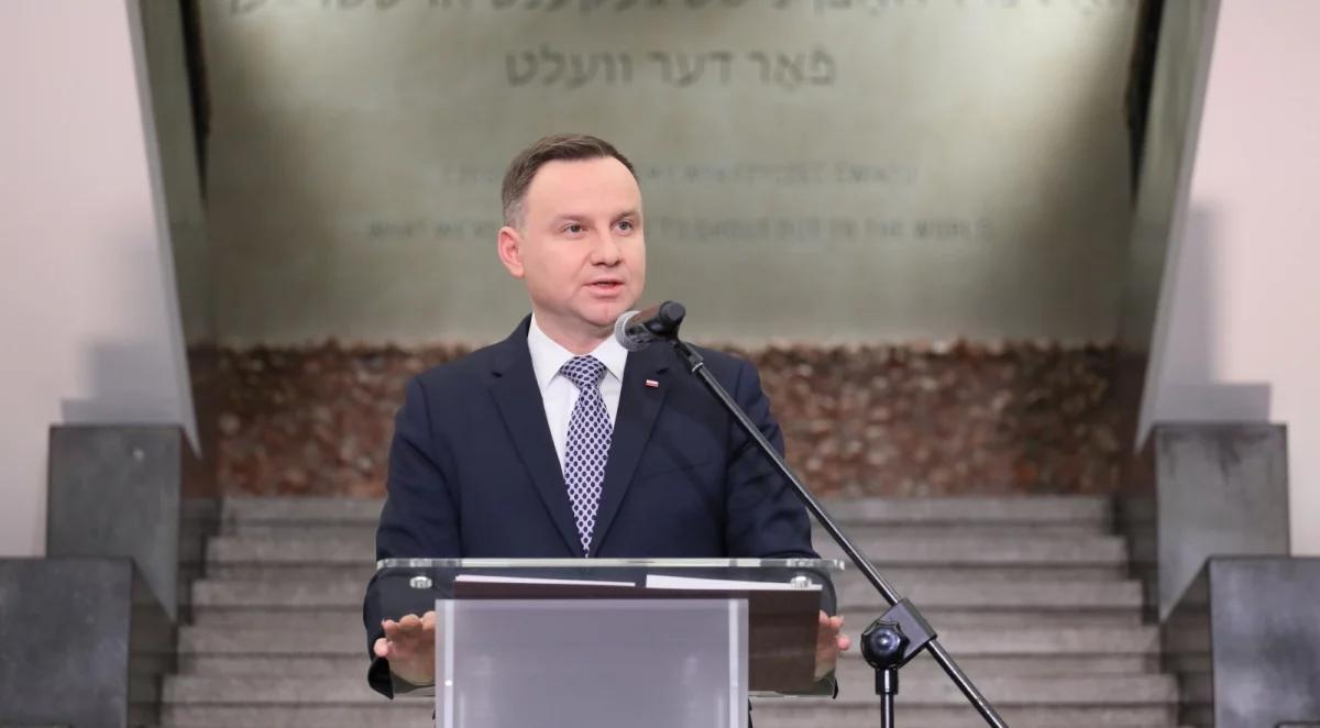 Prezydent o słowach europosłów PO: to mowa kłamstwa, która uderza w Polskę