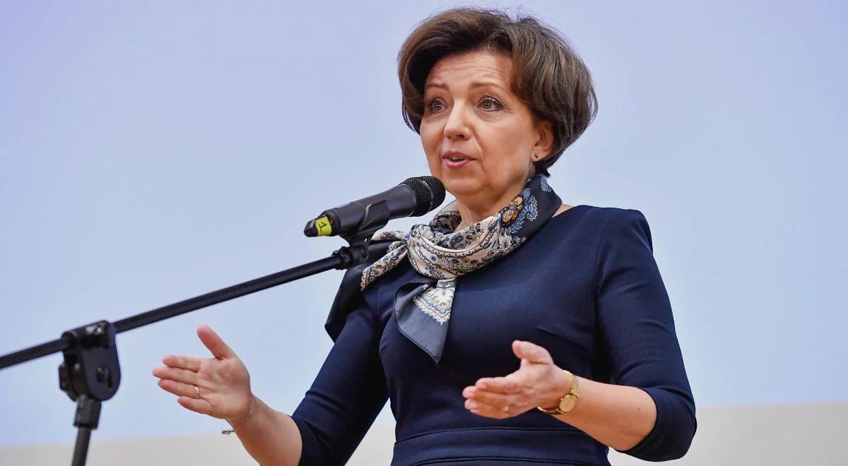 Marlena Maląg o ubóstwie w Polsce: mamy najniższy wskaźnik na tle całej UE