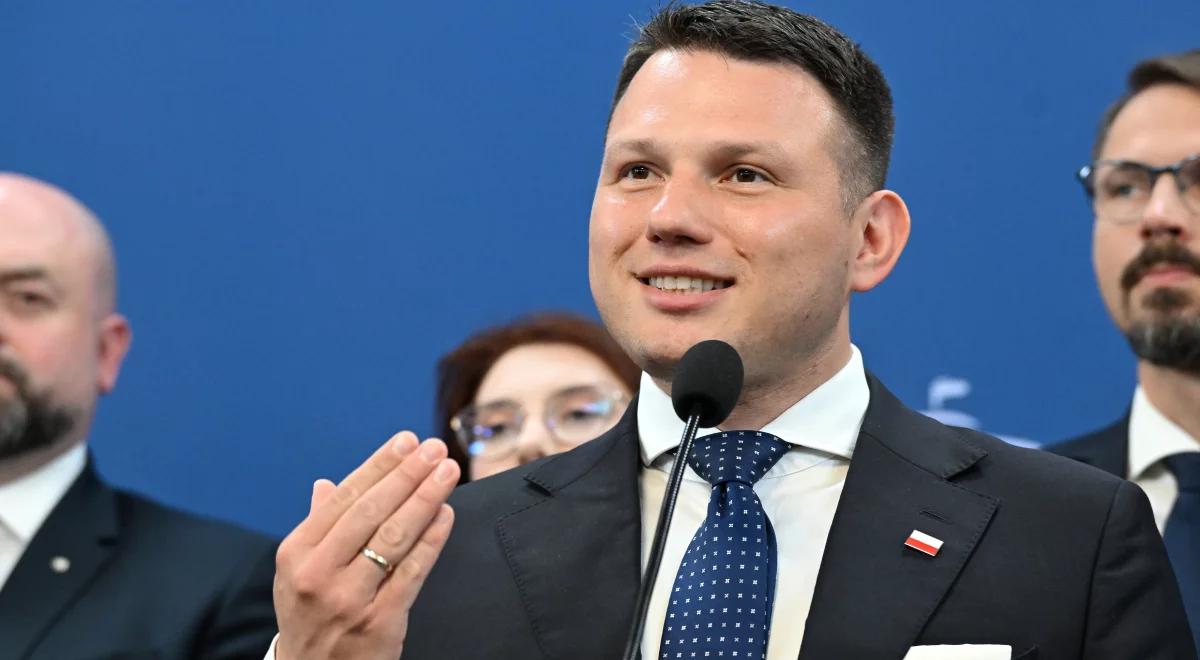 Mentzen nie udzielił poparcia. O to chce zapytać Trzaskowskiego i Nawrockiego