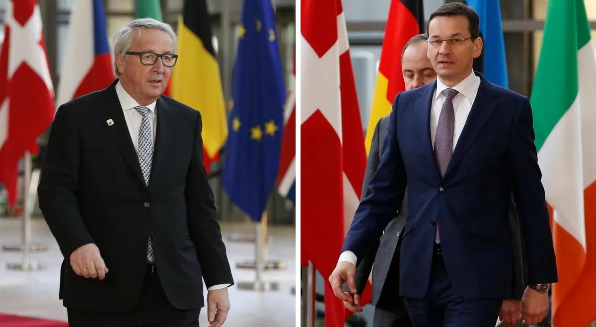 Spotkanie Juncker-Morawiecki. Kolejna odsłona dialogu między Brukselą a Warszawą
