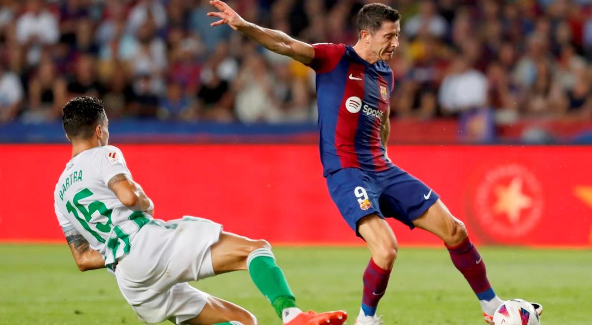 La Liga: Barcelona rozgromiła Betis. Robert Lewandowski z golem i dwiema asystami na koncie