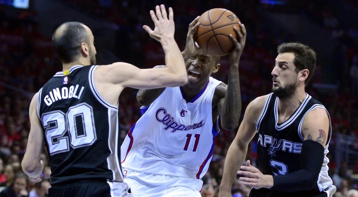 NBA: broniący tytułu Spurs doprowadzili do remisu z Clippers