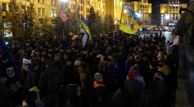 Kijów: protesty w 8. rocznicę pomarańczowej rewolucji