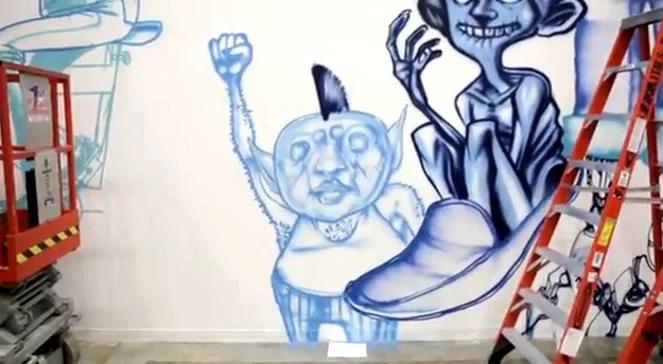 Namalował graffiti, zgarnął 200 mln dolarów (wideo)