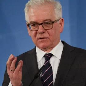 Minister spraw zagranicznych Jacek Czaputowicz w ONZ. Tematem rozmów m.in. Afganistan