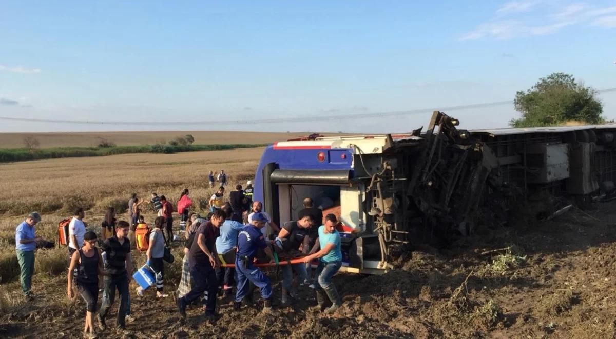Katastrofa kolejowa w Turcji. Są zabici i ranni