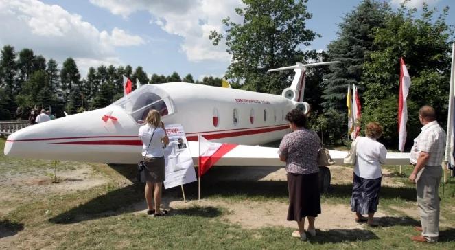 Betonowy tupolew stanął w Kalkowie [FOTO]