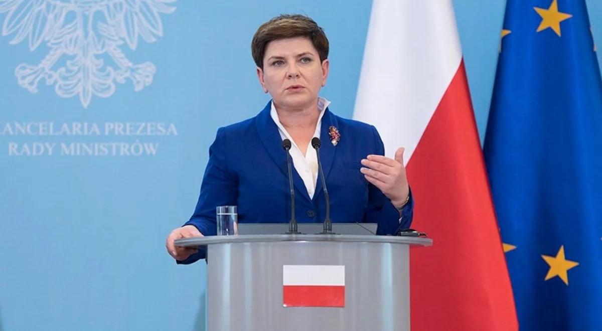 Premier Beata Szydło i wiceszef KE: spór o TK trzeba rozwiązać w Polsce