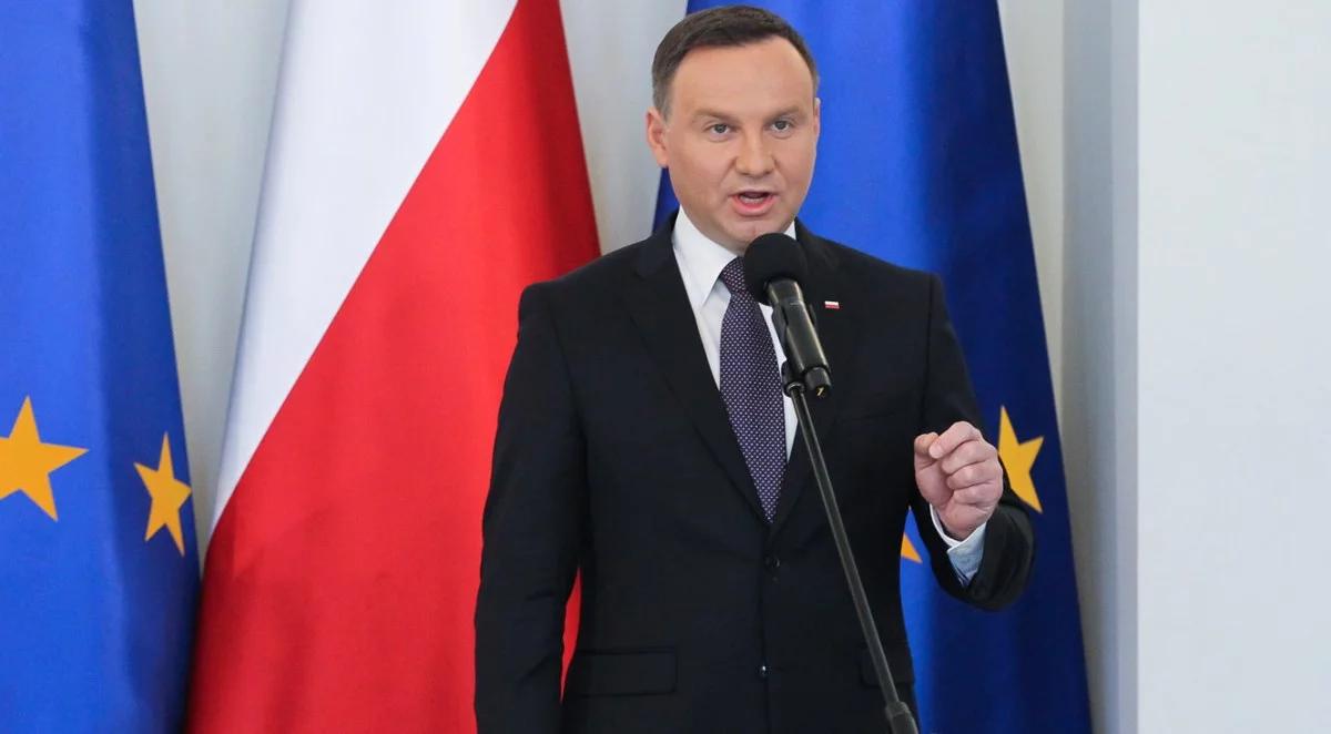 Prezydent Andrzej Duda ocenia "Konstytucję Biznesu"