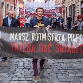 Marsz Witolda Pileckiego. "Przesłanie rotmistrza jest uniwersalne"