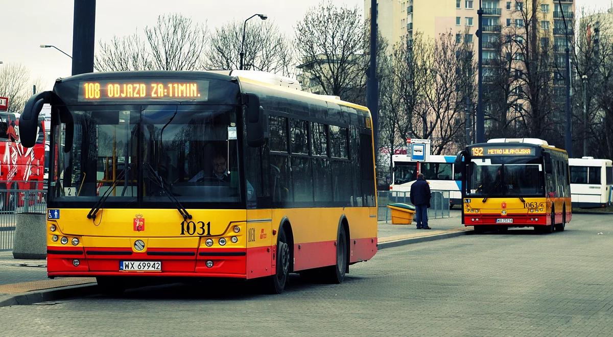 Warszawskie autobusy pojadą rzadziej