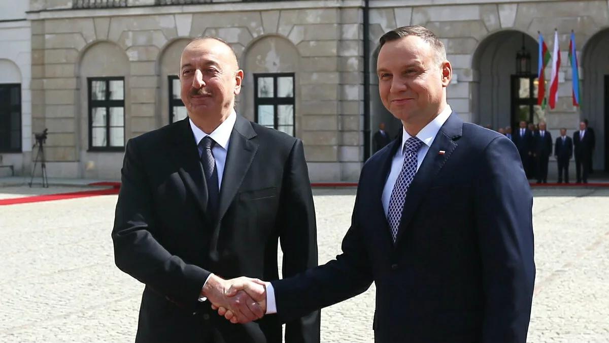 Andrzej Duda spotkał się z prezydentem Azerbejdżanu