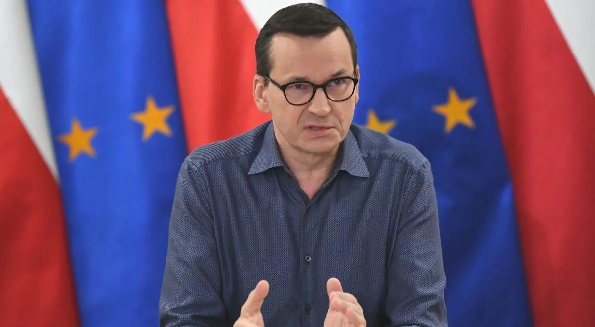 "To wielkie wyzwanie". Premier Morawiecki o przeciwstawianiu się propagandzie rosyjskiej