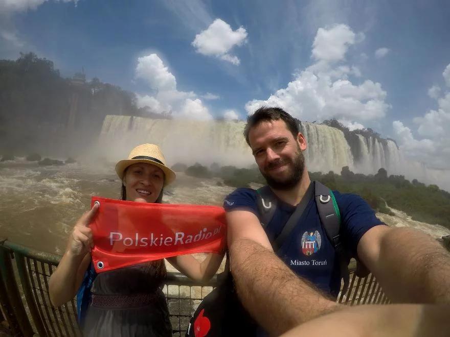 "Polskieradio.pl na końcu świata": cud natury w sercu dżungli. Imponujący wodospad Iguazu na brazylijsko - argentyńskiej granicy