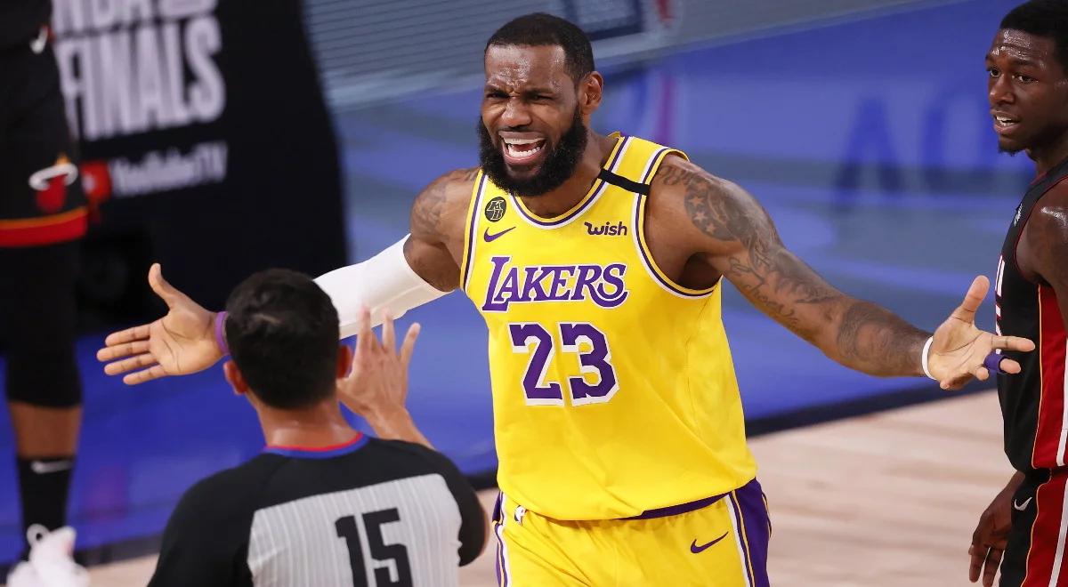 NBA: Lakers o krok od mistrzowskich pierścieni. Heat pokonani po raz trzeci 