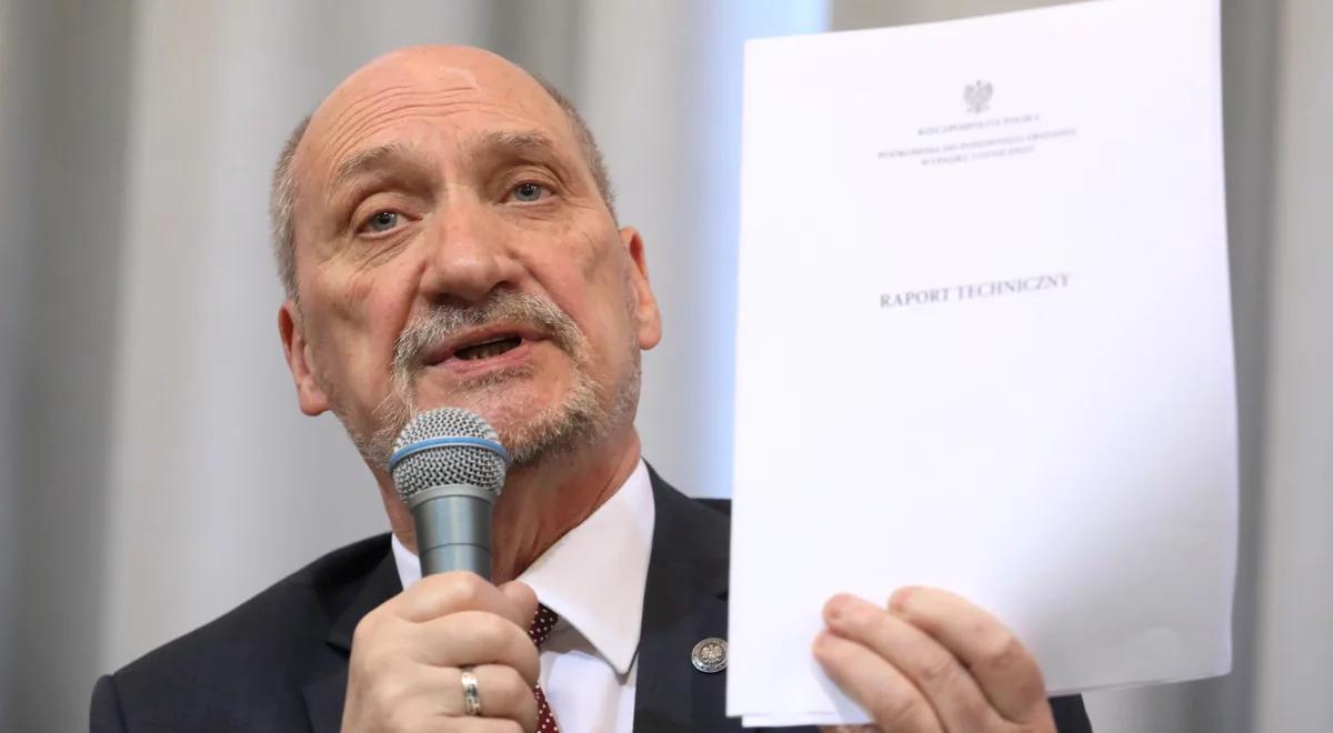 Antoni Macierewicz: o śmierci delegacji w Smoleńsku rozstrzygnął wybuch
