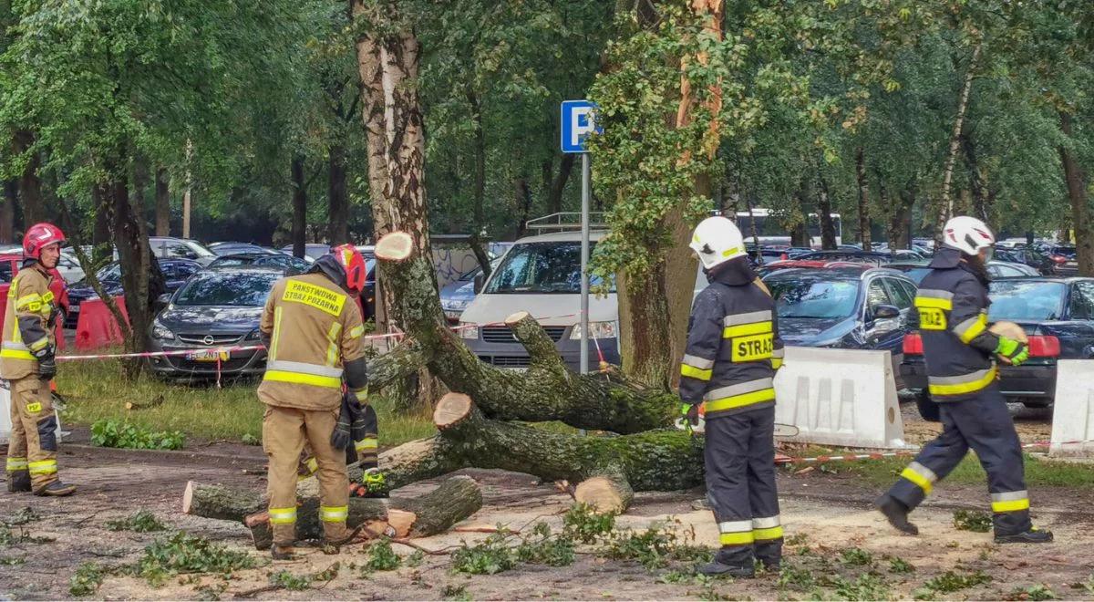 Burze nad Polską. Prawie 2 tysiące interwencji straży pożarnej