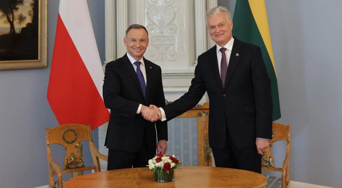 Prezydent Andrzej Duda na Litwie. Dziś ostatni dzień wizyty