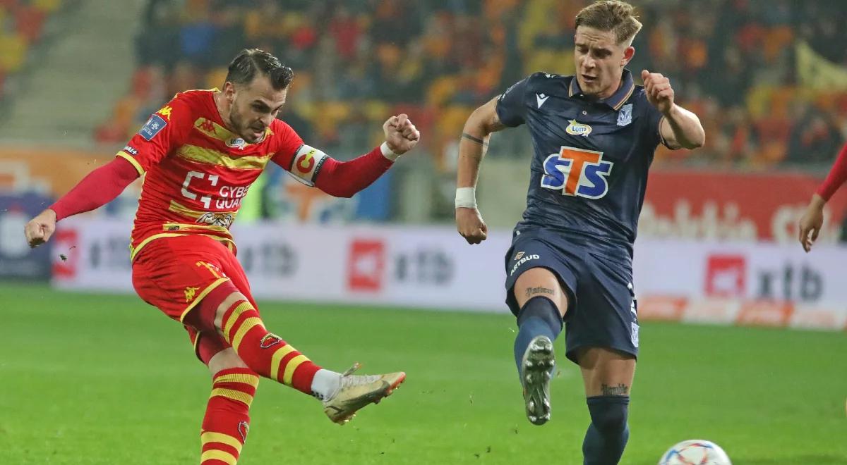 Ekstraklasa: Jagiellonia przegrała z Lechem. Filip Szymczak znów dał zwycięstwo