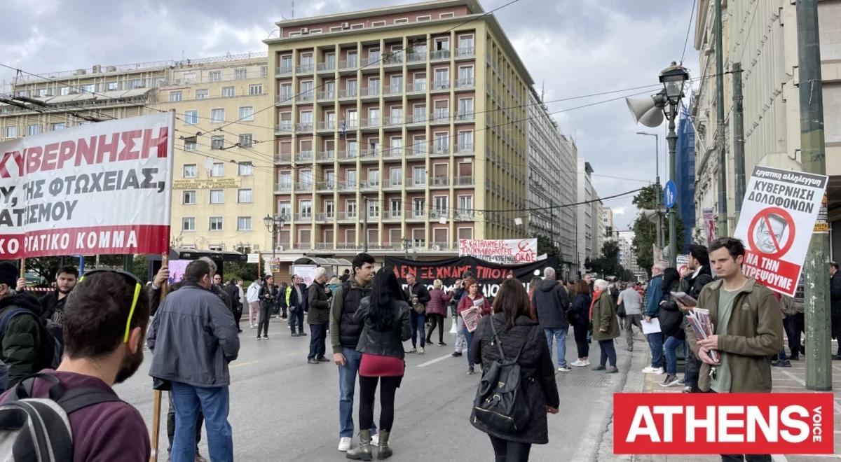 Grecja dotknięta strajkiem transportowców. Protestujący chcą stawek podobnych do reszty Europy 