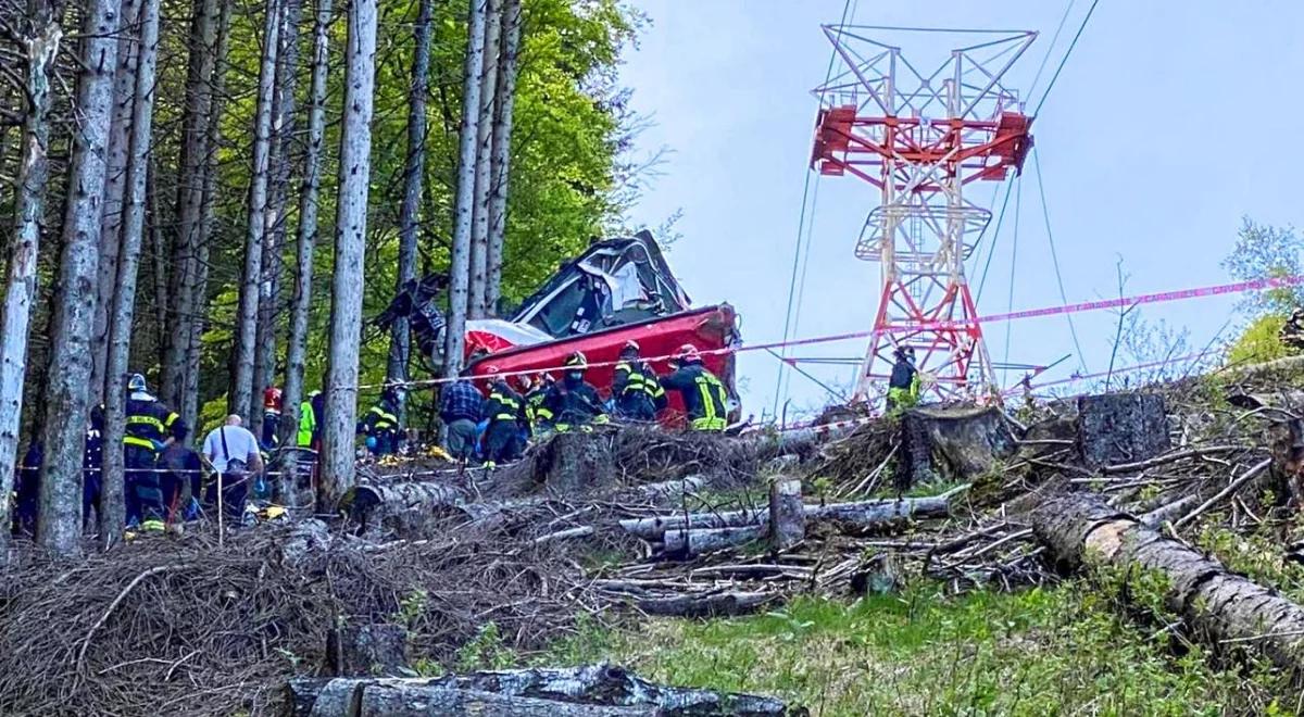 Katastrofa kolejki górskiej we Włoszech. Będą kontrole w całym kraju