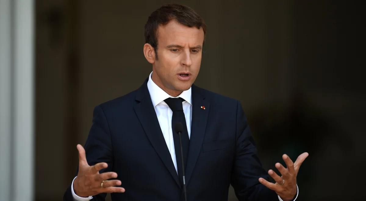 Francuskie media: Macron wywołał kryzys dyplomatyczny z Polską
