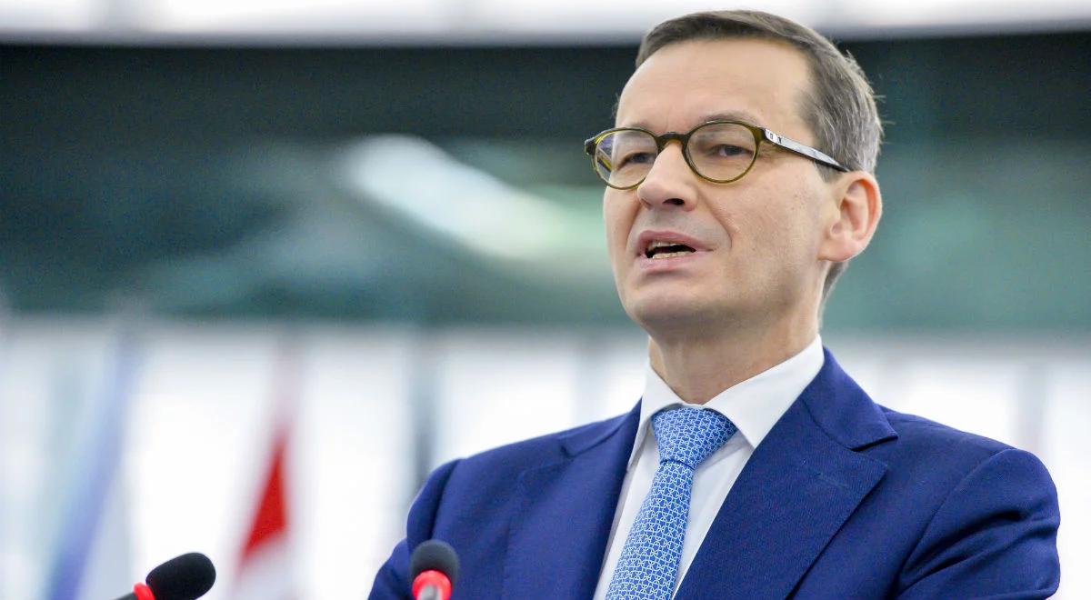 Wystąpienie premiera Morawieckiego w Strasburgu. Komentarze