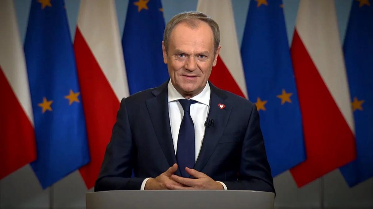 "Szczęśliwej Polski już czas". Noworoczne orędzie premiera Donalda Tuska 