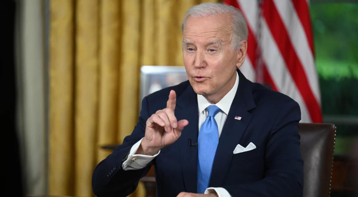 "Dzięki temu uniknęliśmy zapaści gospodarki". Joe Biden o zawieszeniu limitu zadłużenia USA